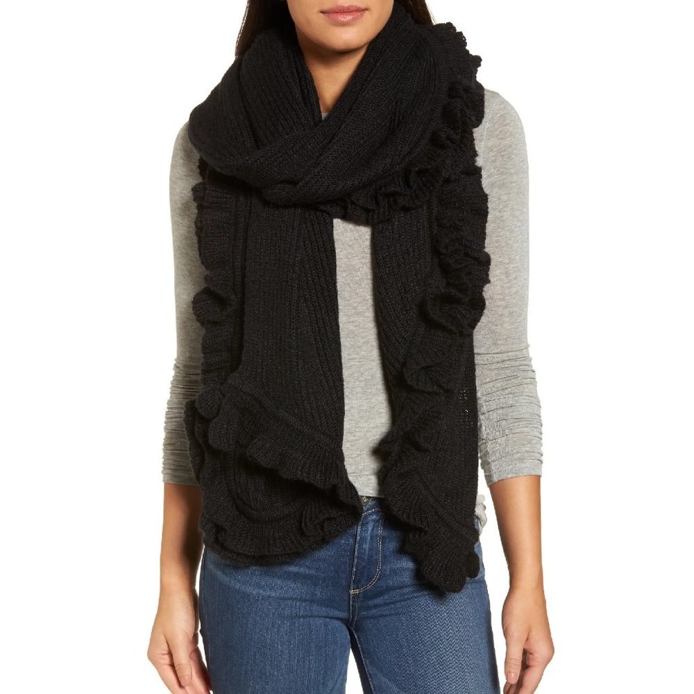 REBECCA MINKOFF Ruffle Muffler - Picture 2 of 2
